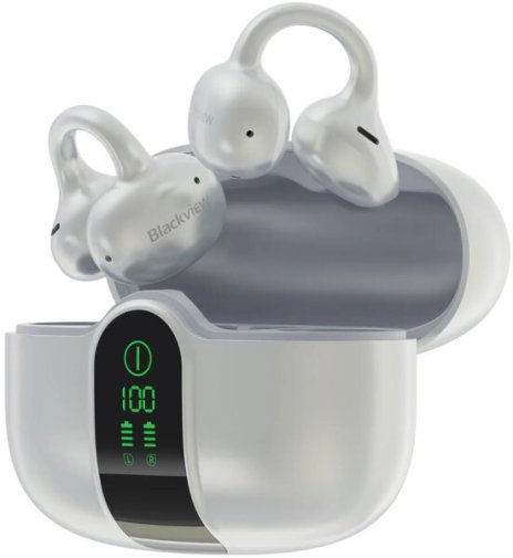 Гарнітура вкладиші Blackview AirBuds 15 TWS Bluetooth, Frost White
