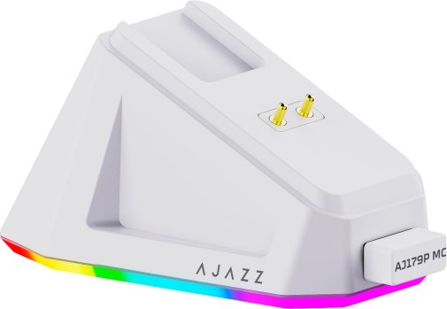 Мишка, Ajazz AJ179P MC WL/BT/USB, White ( Gaming )