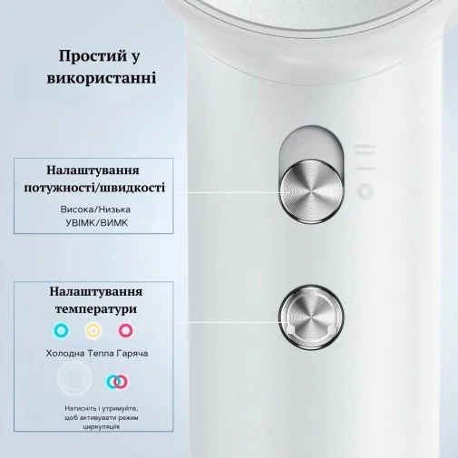 Фото: Фен Laifen Swift Special White (1HD50-G-EU-WH-004) № 26 | KTC