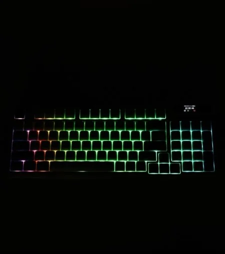 Фото: Клавіатура KZZI Z98 Rainbow Switch ENG/UKR WL/BT/USB Latte (6977534870437) № 14 | KTC