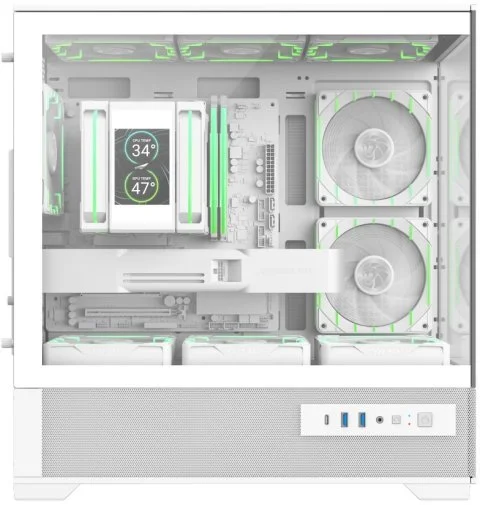 Фото: Корпус Gamemax VISTA 2 MW White with window № 18 | KTC