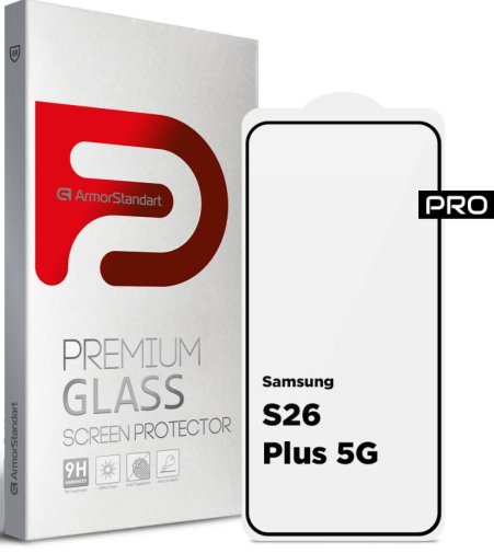 Захисне скло ArmorStandart Pro for Samsung S26 Plus - Black (ARM88714)