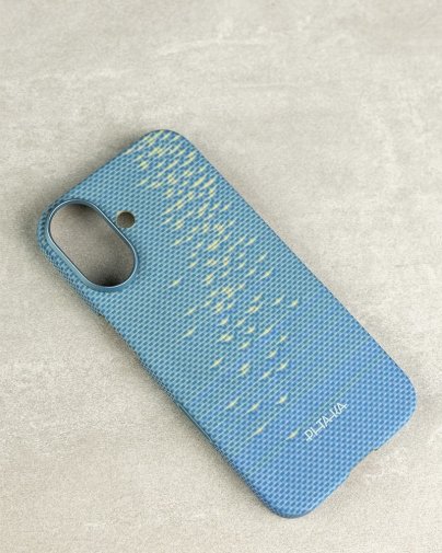 Чохол Pitaka for Apple iPhone 17 - Ultra-Slim PitaTap Lucid Blue (KI1702AG)