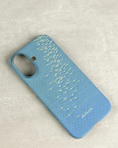 Фото: Чохол Pitaka for Apple iPhone 17 - Ultra-Slim PitaTap Lucid Blue (KI1702AG) № 8 | KTC