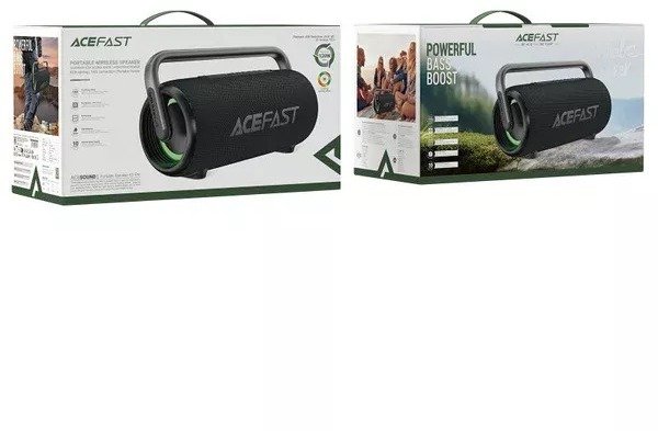 Портативна колонка Acefast K2 Pro Black (6974316284741)