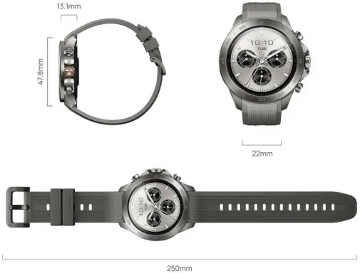 Фото: Смарт годинник Mibro GS Explorer S 48mm Titanium Silicone (XPAW023TS) № 25 | KTC