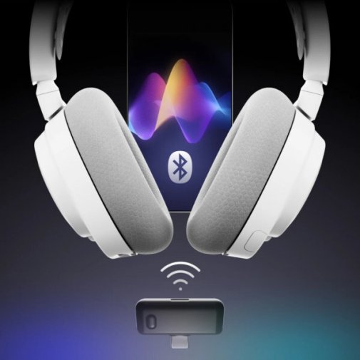 Гарнітура SteelSeries Arctis Nova 7P Gen 2 Wireless White (61745)