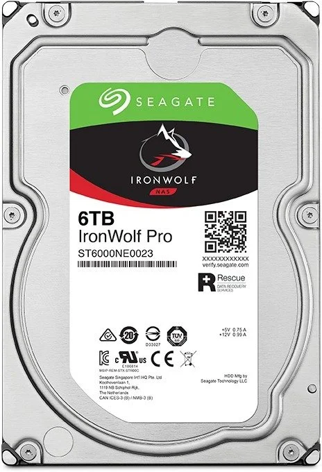 Фото: Жорсткий диск Seagate Ironwolf Pro SATA III 6TB (ST6000NT001) № 8 | KTC