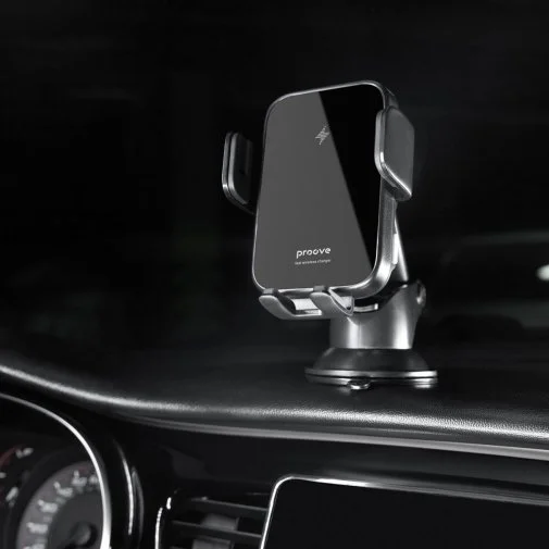 Фото: Кріплення для мобільного телефону Proove Triple Clamp 15W Black (WHTC15010001) № 12 | KTC