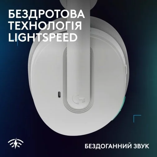 Фото: Навушники Logitech G325 Lightspeed White (981-001531) № 13 | KTC
