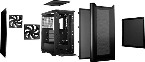Фото: Корпус be quiet! Pure Base 501 Airflow Black (BG074) № 12 | KTC