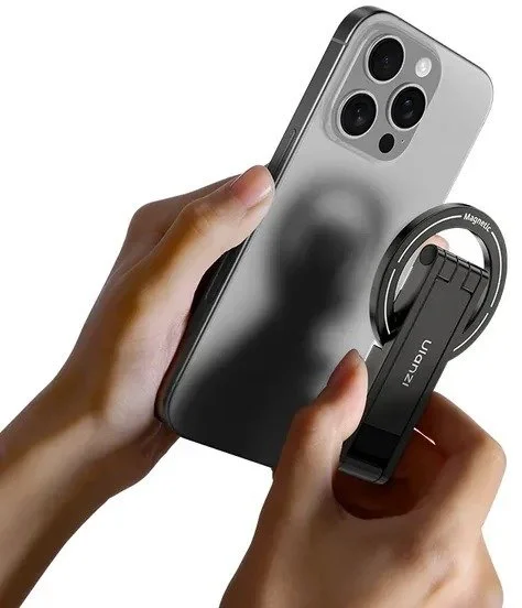 Фото: Універсальний тримач Ulanzi MA60 Foldable Magnetic Phone Tripod Black (S025) № 11 | KTC