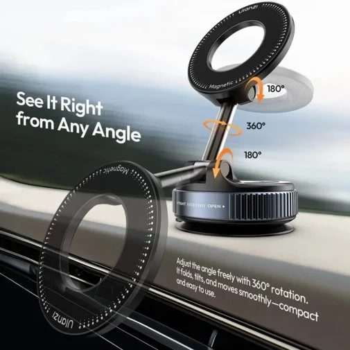 Фото: Універсальний тримач Ulanzi SK-25 Mobile PhoneSuction Cup Holder (S003) № 12 | KTC