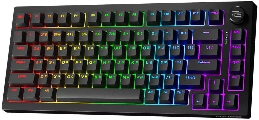 Фото: Клавіатура Proove Gaming Coupe Huano Kobe WL/BT/USB Black (WKCP00022401) № 13 | KTC