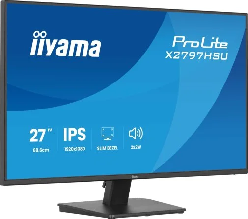 Фото: Монітор iiyama ProLite X2797HSU-B1 Black - 27" IPS / 1920×1080 / 120 Гц / Adaptive Sync № 11 | KTC