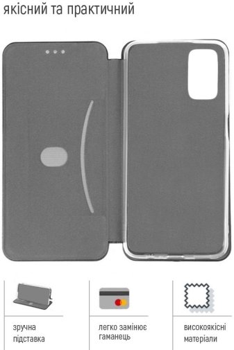 Чохол ColorWay for Xiaomi Redmi Note 15 Pro - Simple Book Black (CW-CSBXRN15P-BK)