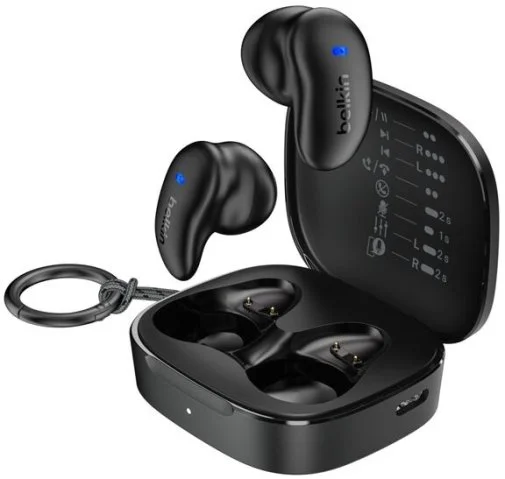 Фото: Навушники Belkin Soundform Anywhere Black (AUC014HQBK) № 11 | KTC
