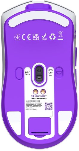 Миша Hator Hellyberry HM47 Wireless/BT White-Violet (HM47_white_violet)