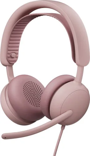 Фото: Гарнітура Logitech Zone Wired 2 Rose (981-001620) № 15 | KTC