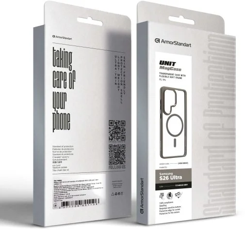 Фото: Чохол ArmorStandart for Samsung S26 Ultra - Unit MagSafe Titanium Grey (ARM88840) № 12 | KTC