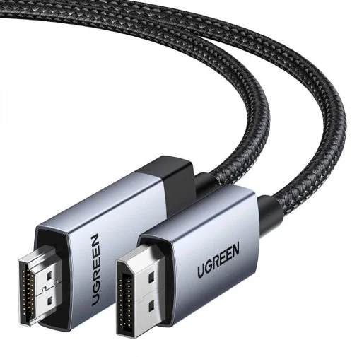 Фото: Кабель UGREEN DP119 v2.0 DP / HDMI 1m Black (15773) № 11 | KTC