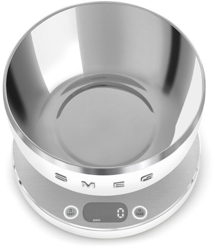 Ваги кухонні Smeg Collezione Aesthetic Matt White (KSC01WHMWW)