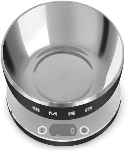 Ваги кухонні Smeg Collezione Aesthetic Matt Black (KSC01BLMWW)
