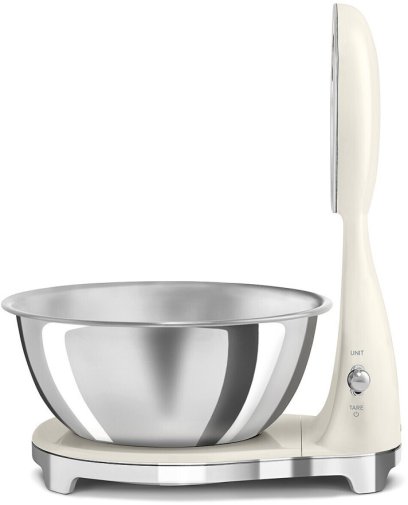 Ваги кухонні Smeg Style Aesthetic Glossy Cream (KSF01CRWW)