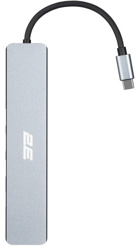 USB-хаб 2E W2681 Grey (2E-W2681)
