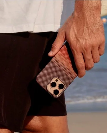 Фото: Чохол Pitaka for Apple iPhone 16 Pro - Tactile Woven Sunset PitaTap (KI1602SU) № 20 | KTC
