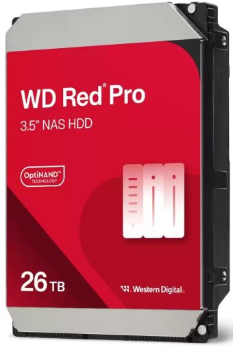 Жорсткий диск Western Digital Red Pro NAS SATA III 26TB (WD260KFGX)