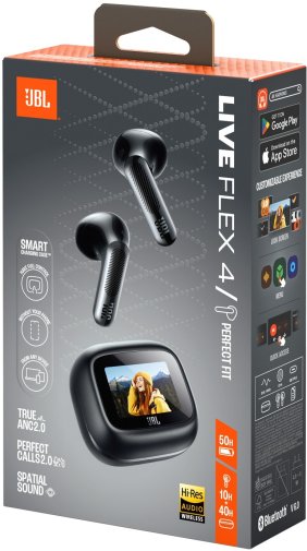 Навушники JBL Live Flex 4 Black (JBLLIVEFLEX4BLK)