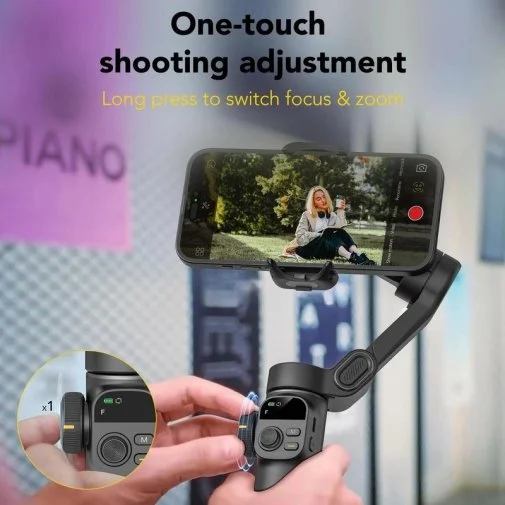 Фото: Стедікам AOCHUAN Professional Gimbal Stabilizer for Smartphone SMART X2 Black (SmartX2) № 19 | KTC
