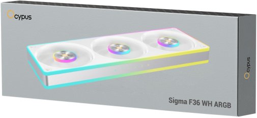 Кулер Ocypus Sigma F36 ARGB White (SIGMA-F36-WH3AM00X-GL)