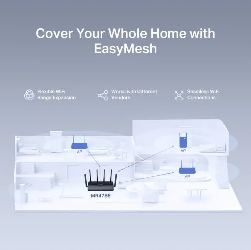 Фото: Wi-Fi Роутер Mercusys MR47BE № 19 | KTC