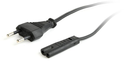 Кабель живлення Cablexpert PC-184/2 1.8m Black (PC-184/2 1,8метра)