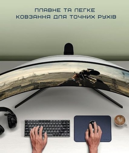 Килимок Satechi Vegan Leather Mouse Pad Blue (ST-LMPB)