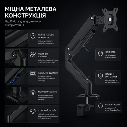 Кронштейн ITech MBSS-02F Black