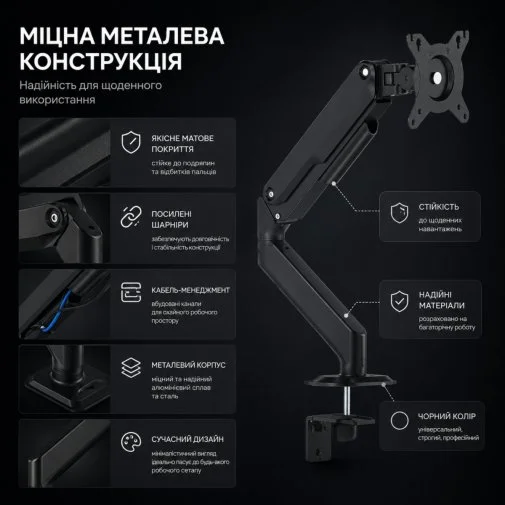 Фото: Кронштейн ITech MBSS-02F Black № 24 | KTC