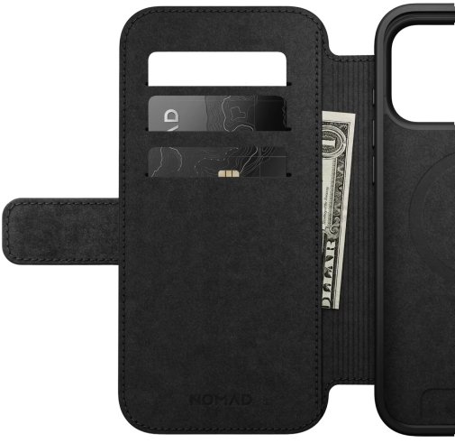 Чохол Nomad for Apple iPhone 17 Pro - Modern Leather Folio English Tan (NM014179858)