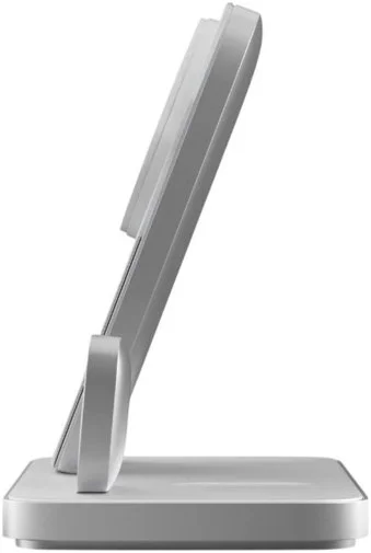 Фото: Бездротова зарядна станція Nomad Stand One Max Qi2 25W 3in1 Silver (NM014506858) № 11 | KTC