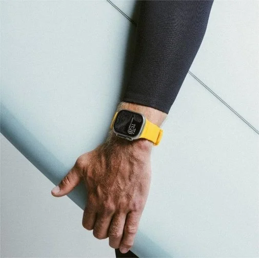 Фото: Ремінець Nomad for Apple Watch 46mm/49mm - Rocky Point Band Black Titanium Hardware Sol (NM014810858) № 22 | KTC