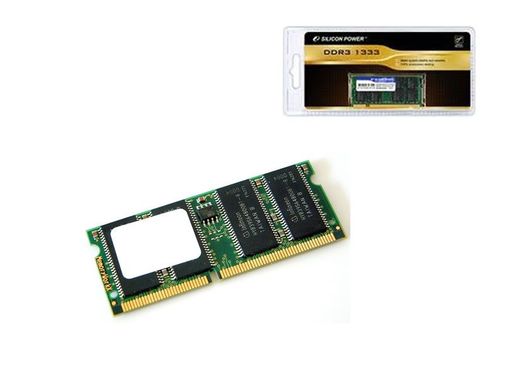 Пам'ять для ноутбука Silicon Power DDR3 1х2ГБ (SP002GBSTU133V02)