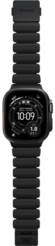 Ремінець Nomad for Apple Watch 46/49mm - Stratos Black Hardware Black (NM011154858)