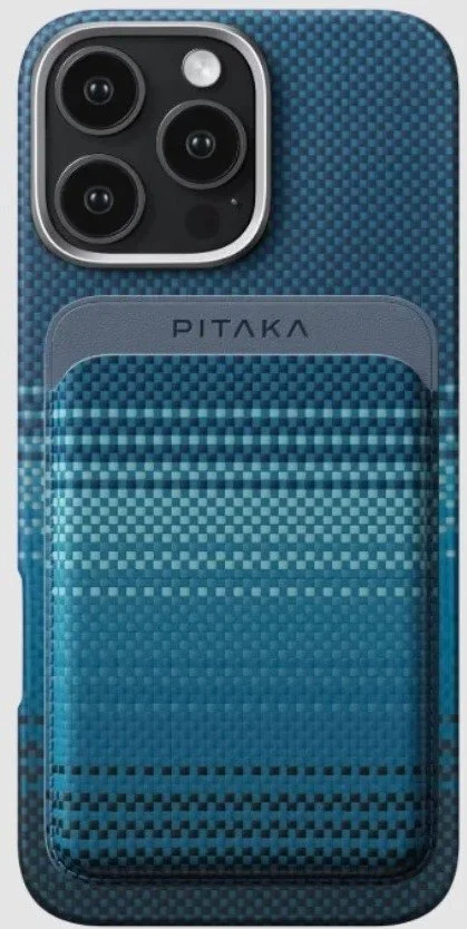 Фото: Чохол для пластикових карт Pitaka for iPhone - Magnetic Woven Moonrise (MWW2403) № 16 | KTC