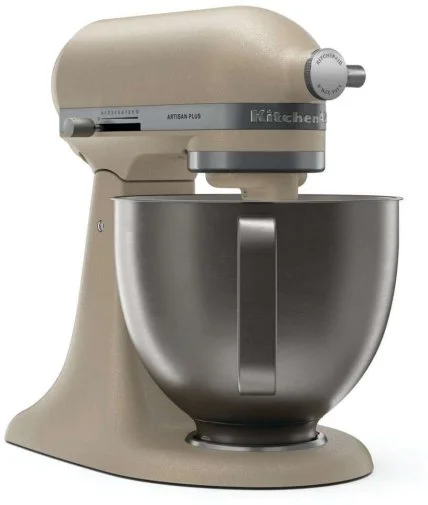 Фото: Планетарний міксер KitchenAid Artisan Plus 4.7L 5KSM50PKVE Oat (5KSM50PKVEOC) № 9 | KTC