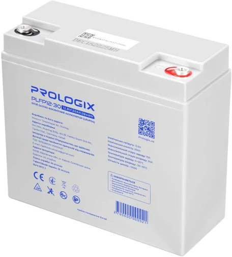 Фото: Батарея ProLogix 12.8V 30Ah LiFePO4 (PLFP12-30) № 8 | KTC