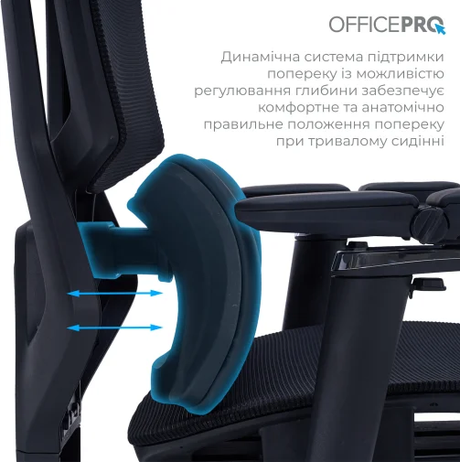 Фото: Крісло OfficePro Unity OC710B Black № 32 | KTC