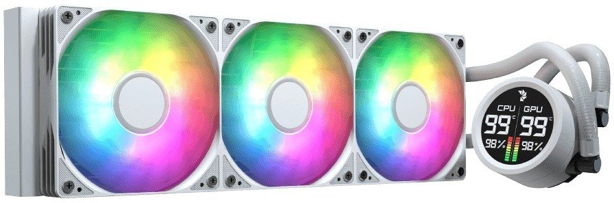 Система рідинного охолодження AeroCool Abyss L360R Digi White (ACLA-AD36117.21)