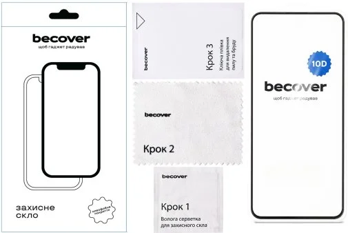 Фото: Захисне скло BeCover for Infinix GT 30 X6876 10D Black (715937) № 11 | KTC